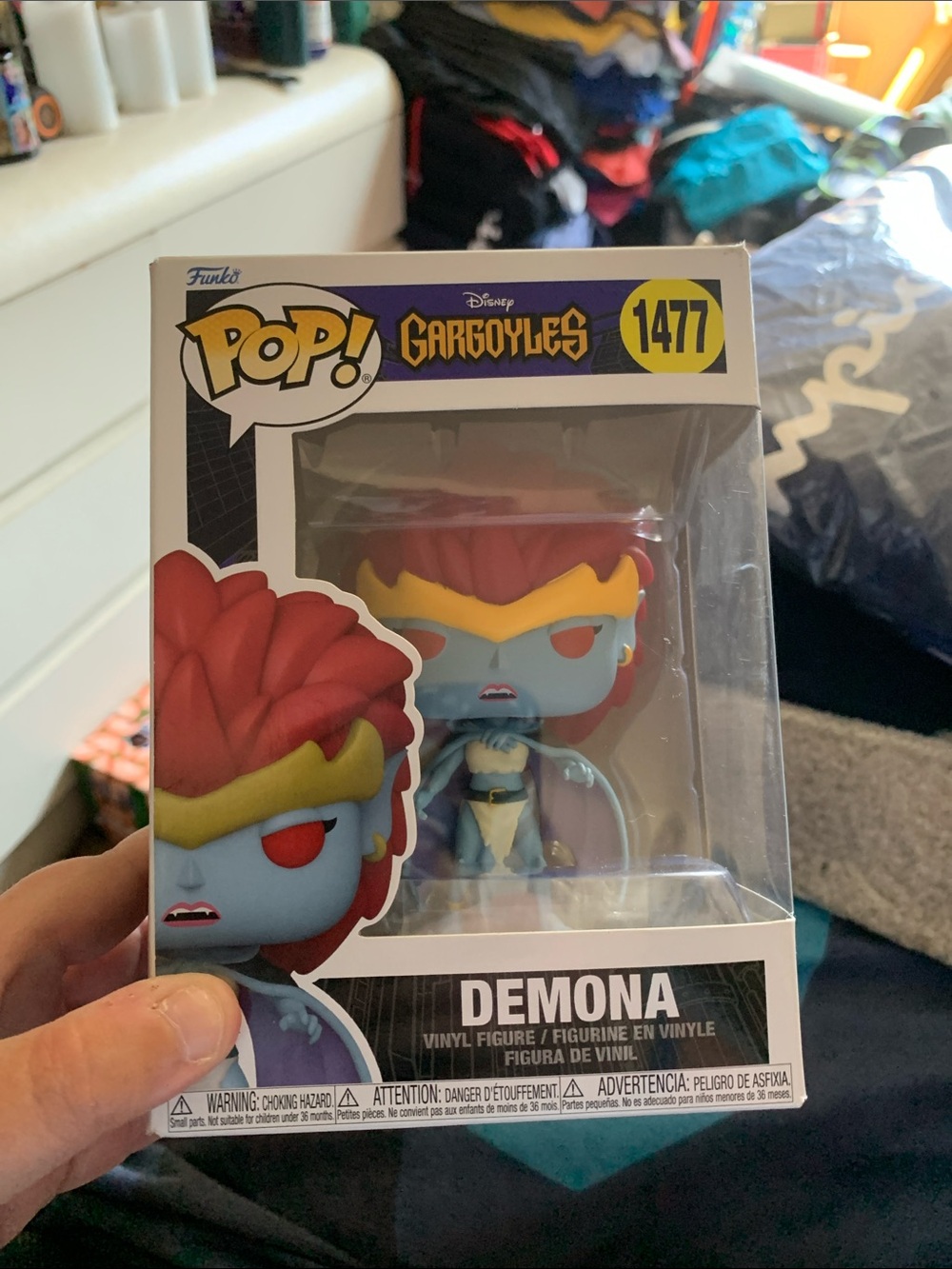 Funko POP! Gargoyles Demona - Blue, Red & Yellow Vinyl Figure